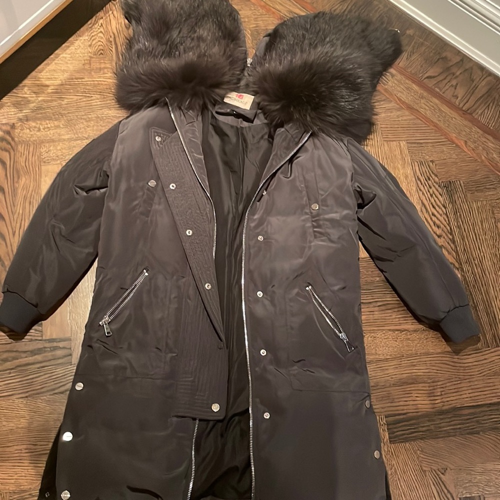 Womens grey European puffer